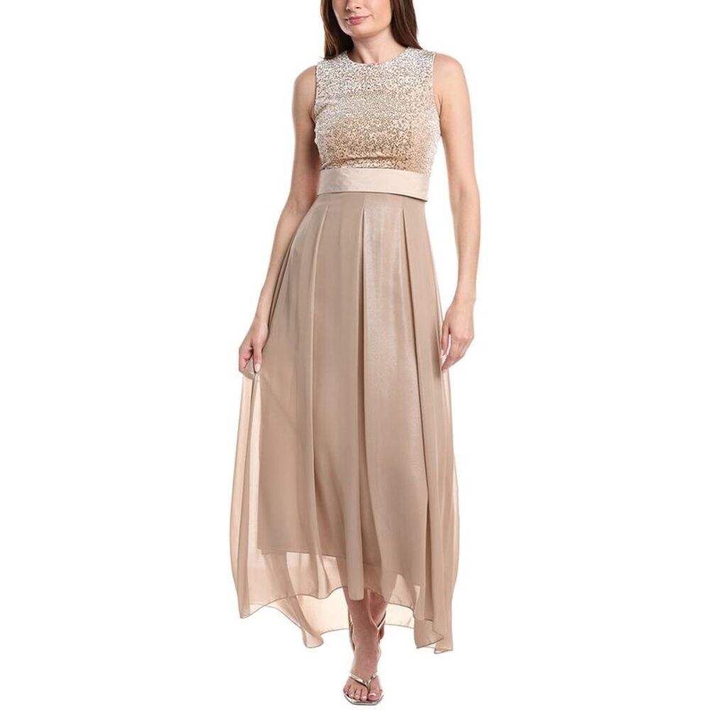 Peserico Womens Maxi Dress, Pink